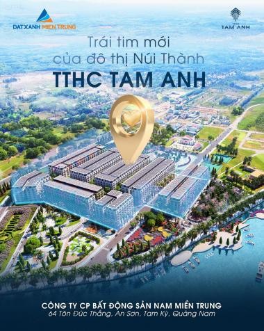 Bán đất nền dự án tại Xã Tam Anh Nam, Núi Thành, Quảng Nam diện tích 171.5m2 giá 1.7 tỷ