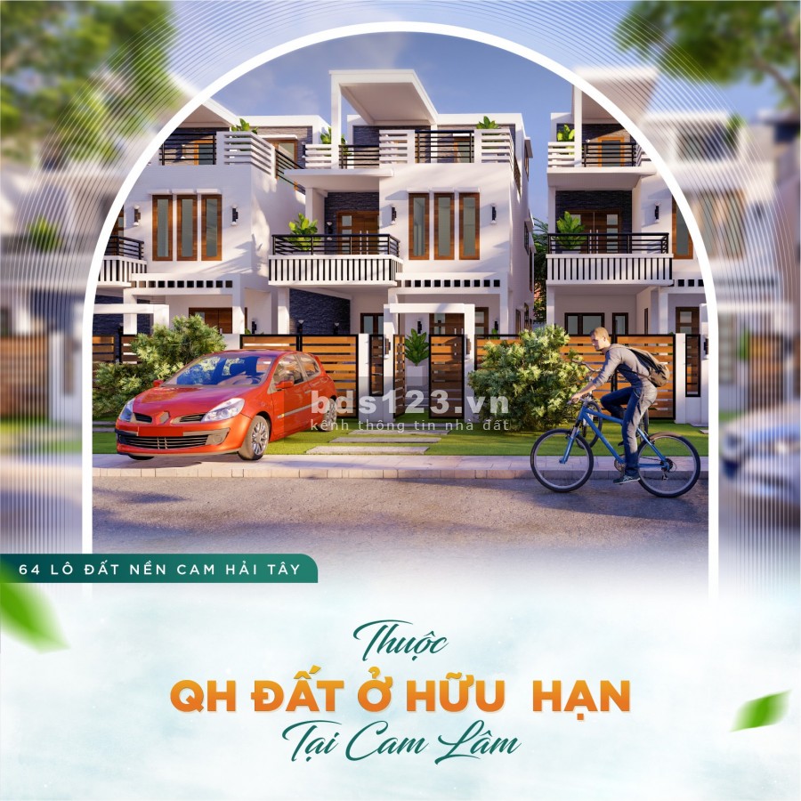 Bán đất nền 2 mặt tiền đường lớn, xe vào tận đất, diện tích 8.6 triệu/m2, sổ đỏ từng lô