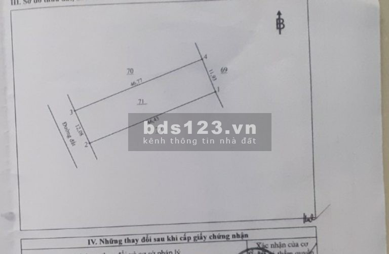 Sang gấp lô đất Phước Bình, đường nhựa 7m, đã có sổ hồng riêng bao lời.