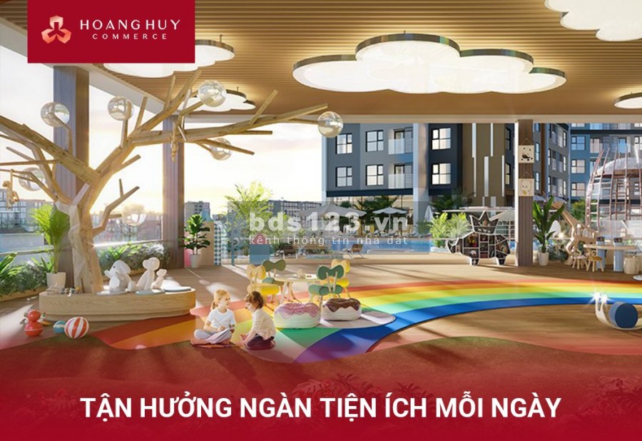 Hoàng Huy Commerce -Ốc đảo giữa lòng thành phố, ưu đãi khuyến mãi cực khủng sổ sẵn