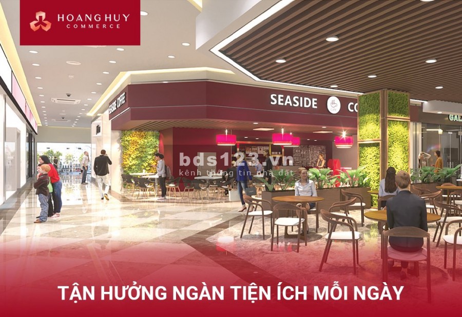 Hoàng Huy Commerce -Ốc đảo giữa lòng thành phố, ưu đãi khuyến mãi cực khủng sổ sẵn