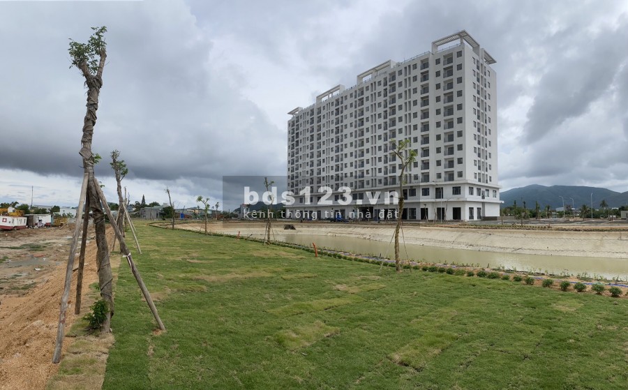 Bán nhà ở xã hội Ecohome Nhơn Bình hướng Nam 2 phòng ngủ, 2 nhà vệ sinh, giá 664 triệu