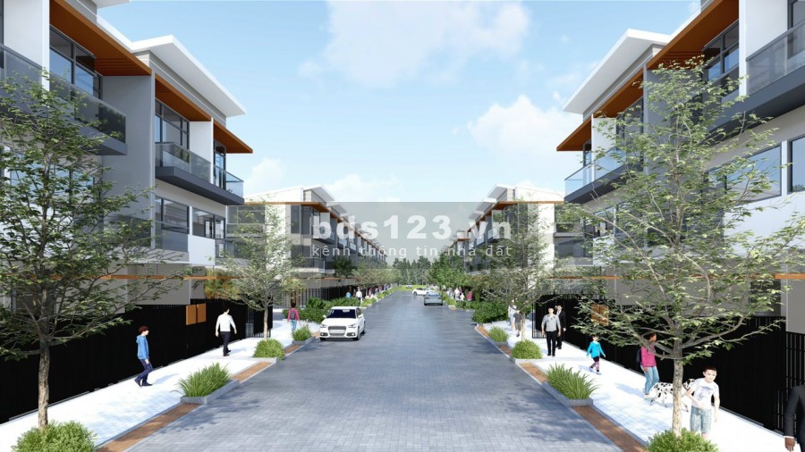 Bán nhà phố Long Hậu nơi sống xanh và nghỉ dưỡng đáng mơ ước giá bán 3 tỷ, sổ sẵn