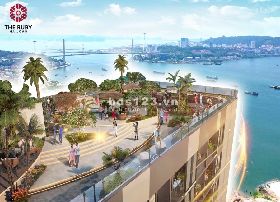 Chính chủ cần bán căn hộ 1n+1, view Cầu Bãi Cháy, sở hữu lâu dài tiện ích nội khu đẳng cắp