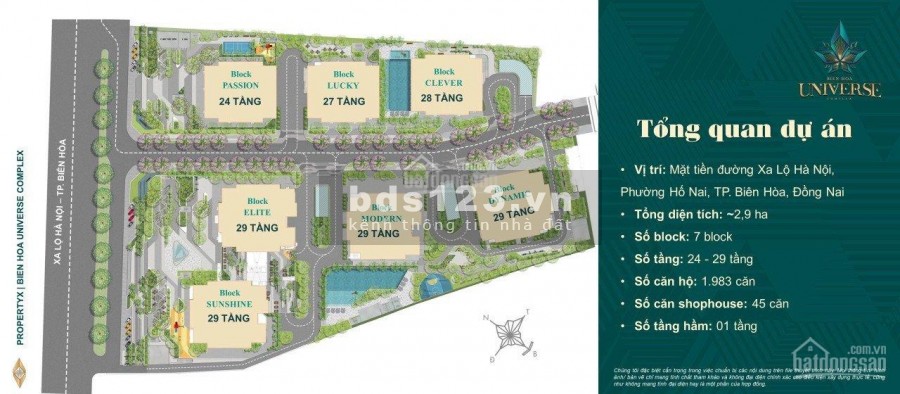 360tr sở hữu ngay căn hộ 2PN - 69m2 TP Biên Hoà, thanh toán chỉ 1%/tháng. Hằng Trần - Hưng Thịnh