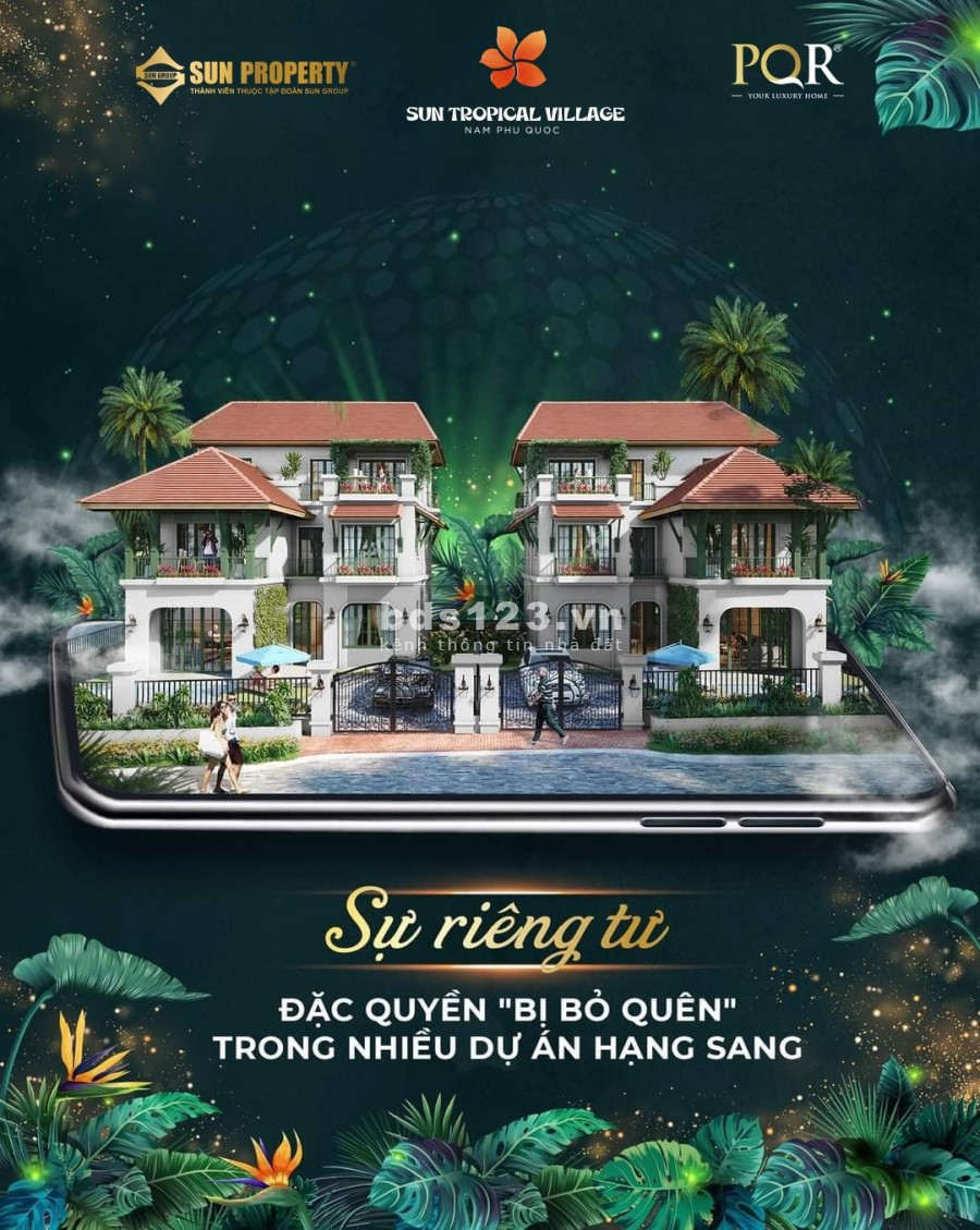 Cơ hội đầu tư đợt 1, biệt thự biển Bãi Kem, Sun Group Phú Quốc, chính sách an toàn, chiết khấu 10%