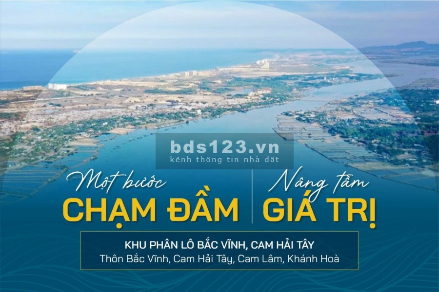 Bán gấp đất Cam Lâm đã có sẵn sổ đổ từng lô, giá bán chỉ 10 triệu/m2 bán giao ngay
