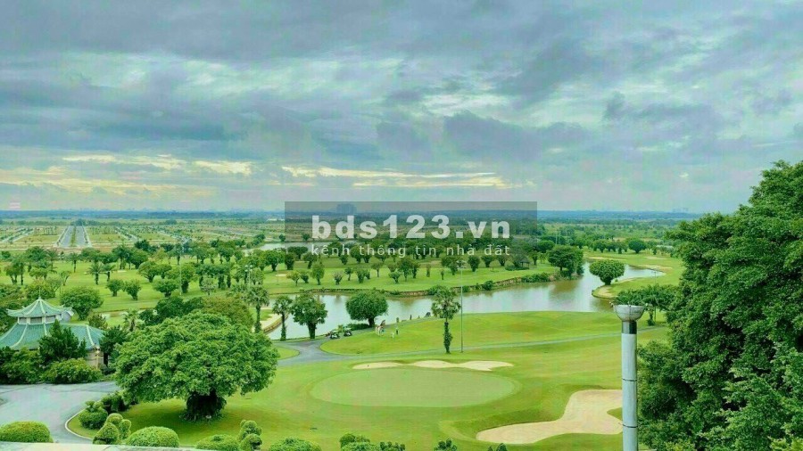 Biệt thự sân golf thanh toán 9 đợt sổ đỏ lâu dài, xây dựng tự do, giá bán 18 triệu/m2