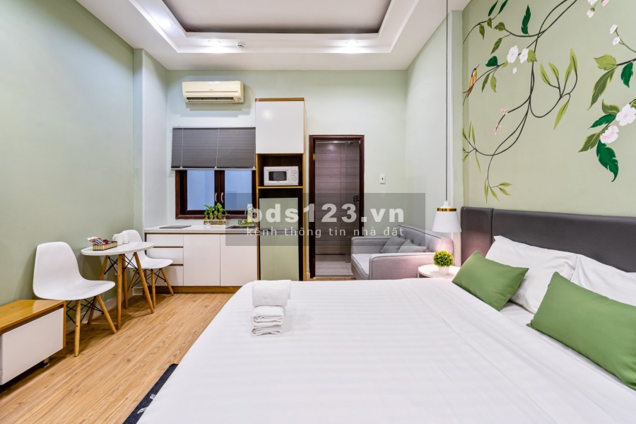 Cần cho thuê phòng thiets Studio đầy đủ tiện nghi, nội thất Cách Mạng Tháng 8 Quận 1