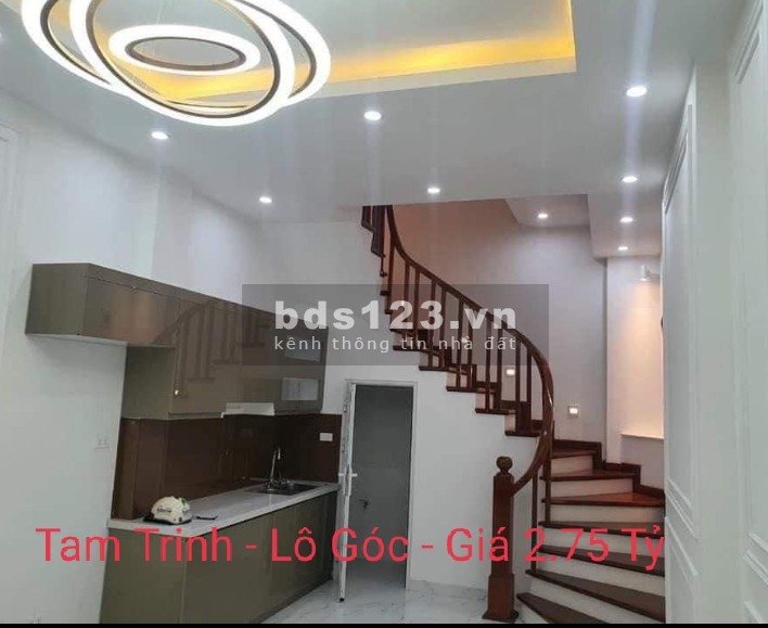 Lô góc gần phố gần ô tô nhà đẹp ngõ Tam Trinh, dtsd 330m2, 4 tầng, giá bán 2.75 tỷ