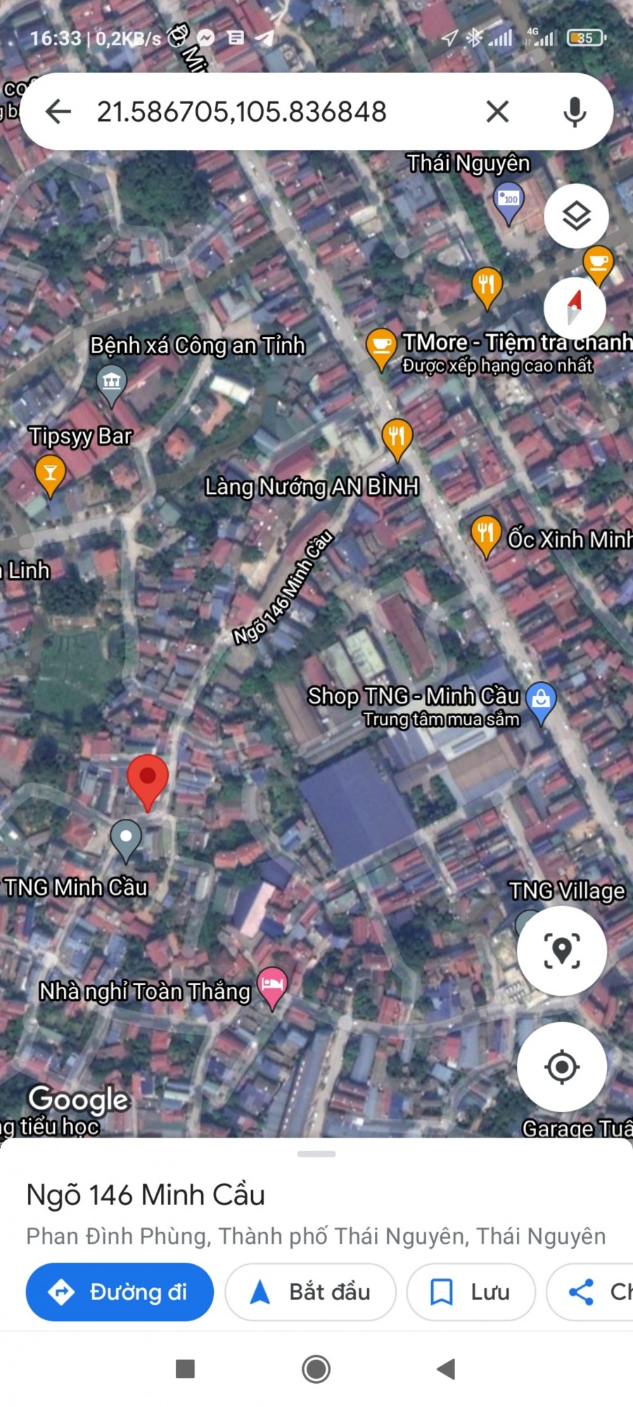 Bán lô đất 155m2 có 2 mặt tiền CỰC ĐẸP đường Minh Cầu, Phan Đình Phùng, tp Thái Nguyên