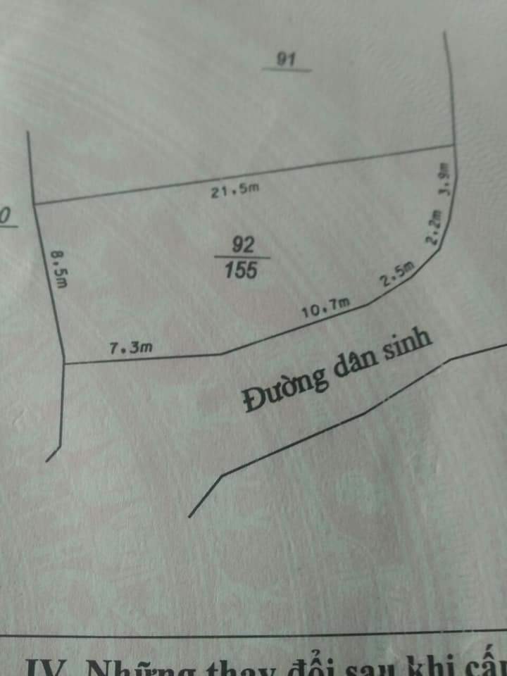 Bán lô đất 155m2 có 2 mặt tiền CỰC ĐẸP đường Minh Cầu, Phan Đình Phùng, tp Thái Nguyên
