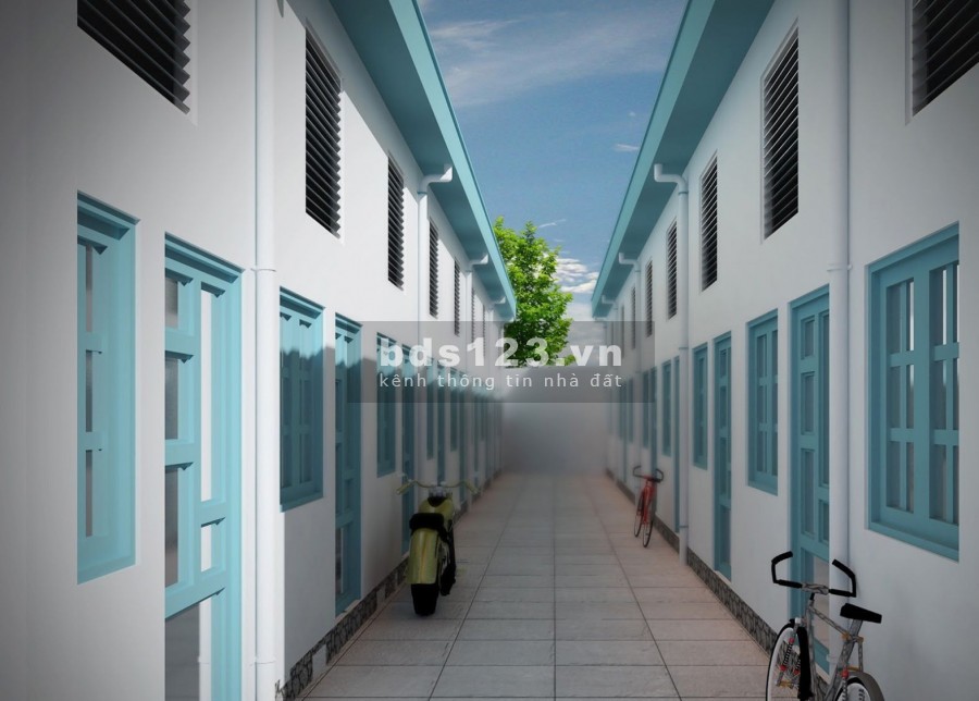 Cần bán dãy trọ 12 phòng trọ dt 125m2, gần chợ chiều đường 12m, sổ hồng riêng