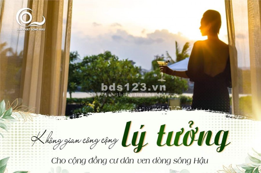 Vạn Phát Sông Hậu - Một bước chân ngàn tiện ích giá bán 375 triệu, sổ chính chủ