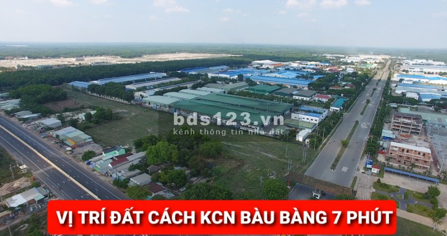 Đất 1000m ngay Trung Tâm Hành Chính Bàu Bàng, sổ sẵn, công chứng trong ngày