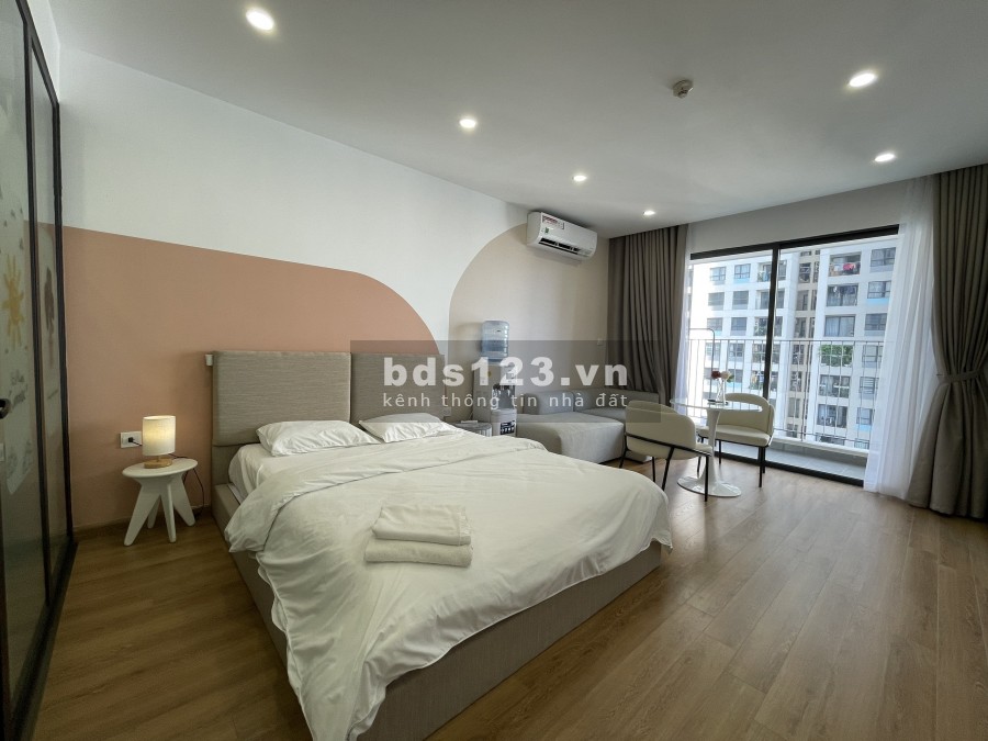 Cần cho thuê gấp căn hộ 1PN tại chung cư cao cấp Vinhomes D'capitale giá 9 triệu/tháng