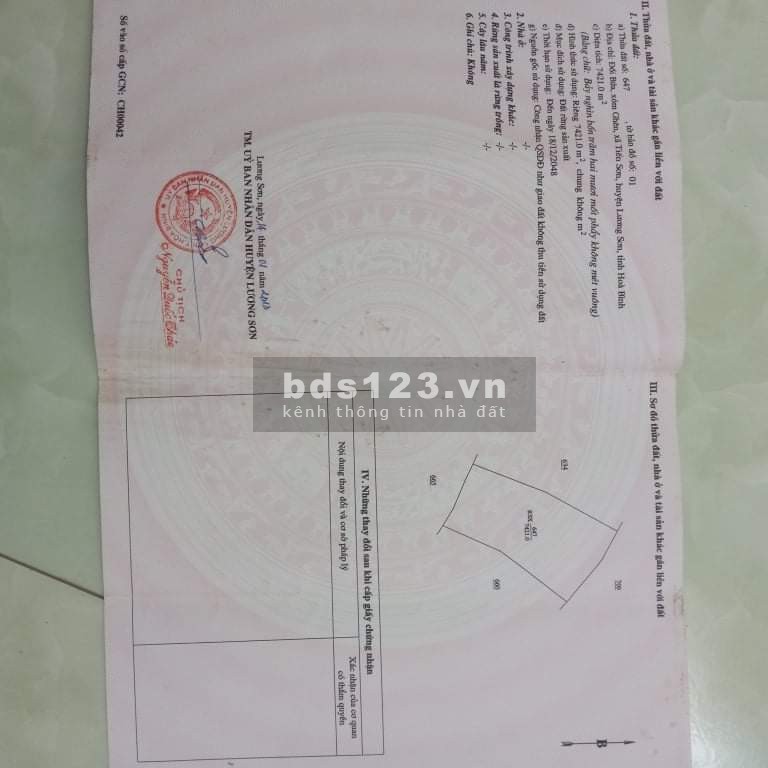 Bán đất 12.000m có 400 đất ở bám suối tại Lương Sơn giá hơn 4 tỷ