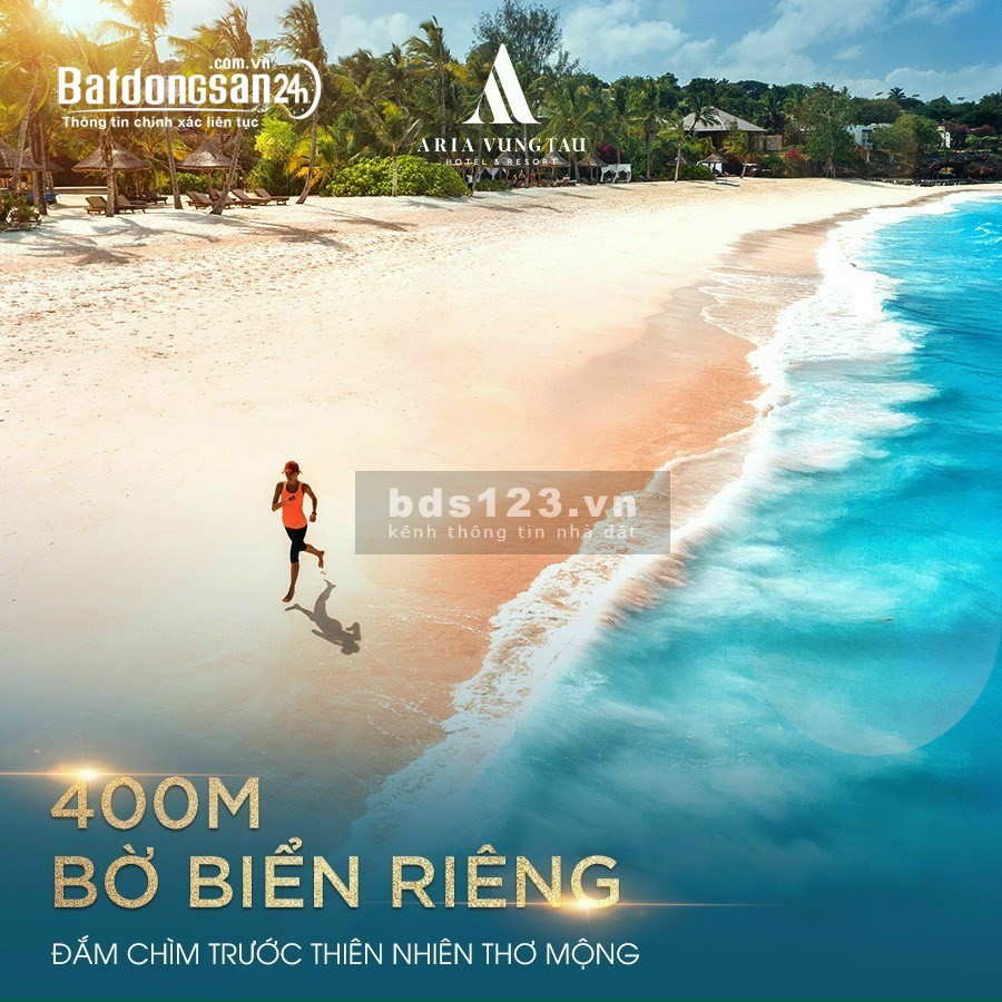 Bán căn hộ chính chủ kiến trúc đẹp, thông thoáng căn hộ Aria Vũng Tàu, với giá chỉ 26 triệu/m2