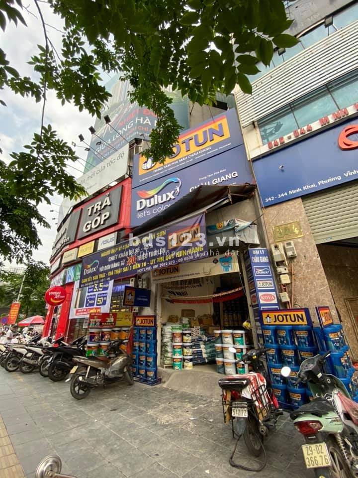 Mặt phố mới Minh Khai đã quy hoạch xong. Diện tích 120m2. Mặt tiền 5m. Giá bán 26.4 tỷ.