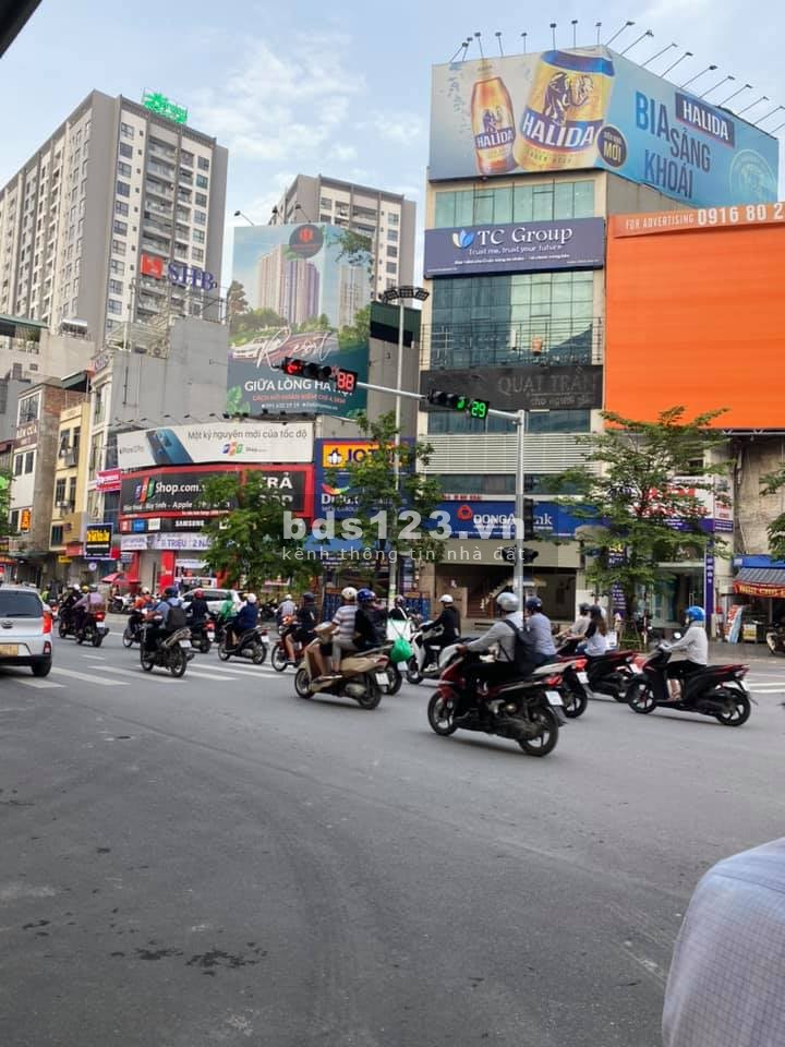 Mặt phố mới Minh Khai đã quy hoạch xong. Diện tích 120m2. Mặt tiền 5m. Giá bán 26.4 tỷ.