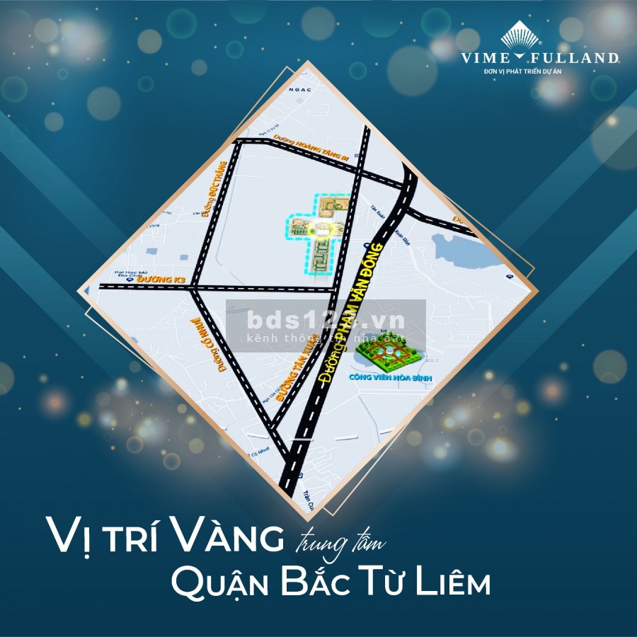 Vimefulland Phạm Văn Đồng ra mắt 249 căn hộ cao cấp với diện tích căn hộ đa dạng