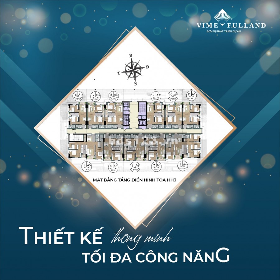 Vimefulland Phạm Văn Đồng ra mắt 249 căn hộ cao cấp với diện tích căn hộ đa dạng