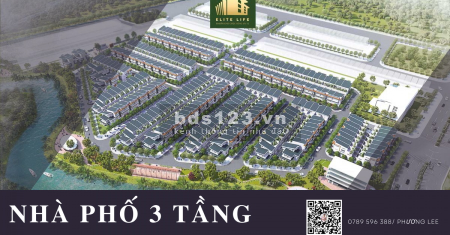 Phương Lee đang có 5căn nhà Long An GÍA TỐT 3 tầng, ngang 5m trở lên, view sông .Click vào xem ngay