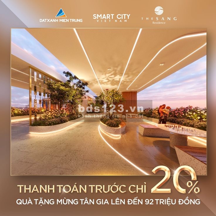Căn hộ The Sang View Biển Vĩnh Viễn chỉ từ 880tr hỗ trợ vay đến 80% lãi suất 0% trong 2 năm