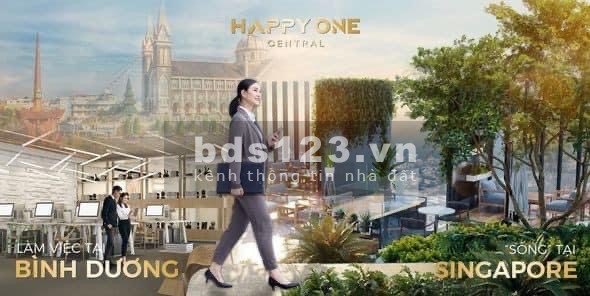 Bán căn hộ mới 2 phòng ngủ tại chung cư Happy One central, tiện ích đầy đủ, an ninh nghiêm