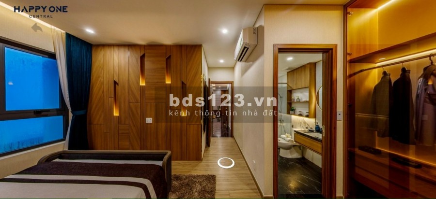 Bán căn hộ mới 2 phòng ngủ tại chung cư Happy One central, tiện ích đầy đủ, an ninh nghiêm