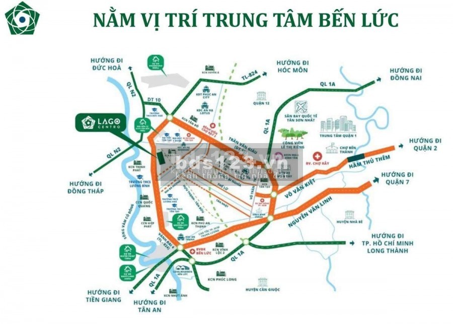 Chính chủ cần bán đất diện tích 90m2 mặt tiền đừơng Nguyễn Văn Tuôi Long An
