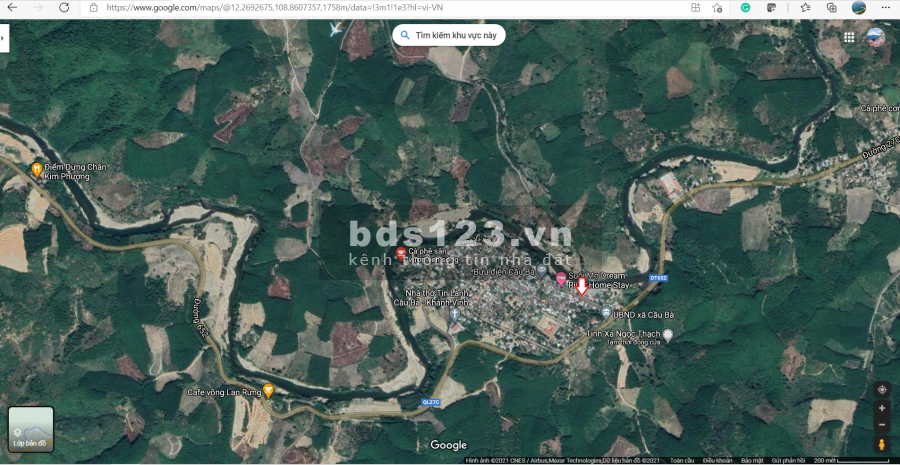 Đất thổ cư giáp sông Cái Quốc Lộ 27C Nha Trang – Đà Lạt, bớt lộc cho người mua nhanh chóng