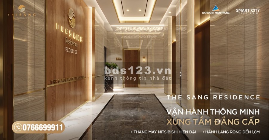 Căn hộ The Sang View Biển Vĩnh Viễn chỉ từ 880tr hỗ trợ vay đến 80% lãi suất 0% trong 2 năm
