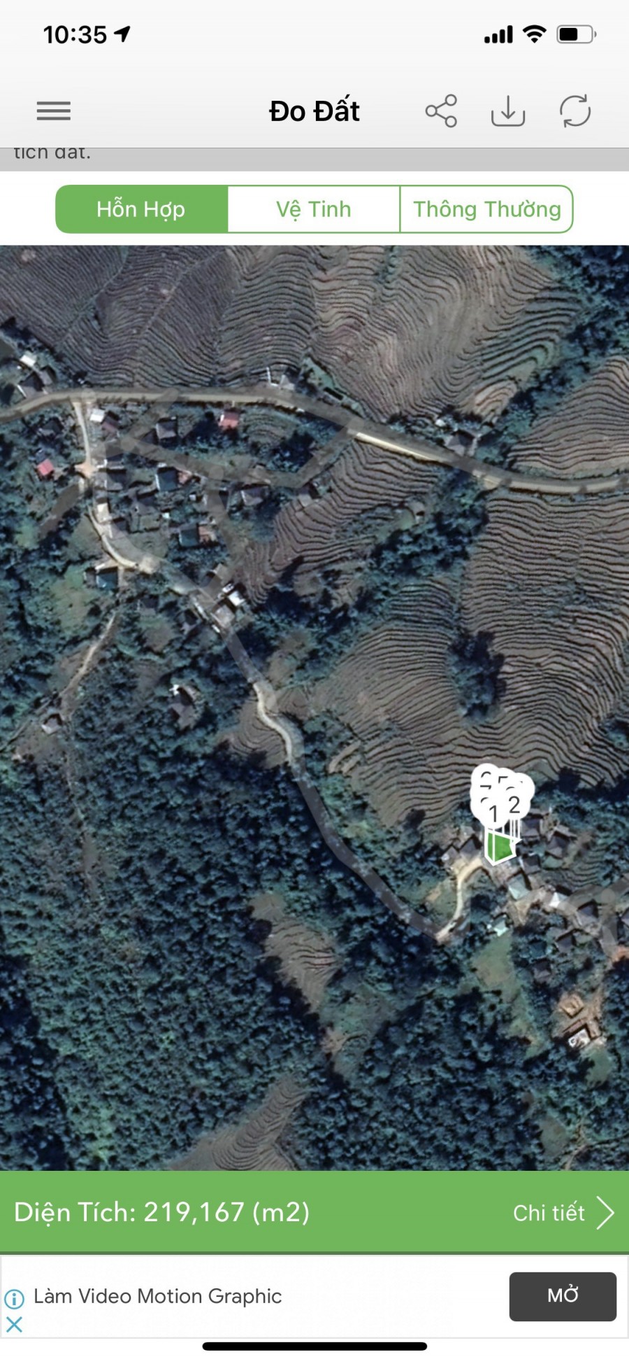 Bán mảnh đất 280m2 tại Lao Chải, view thung lũng, ruộng bậc thang, giá chỉ vài trăm triệu