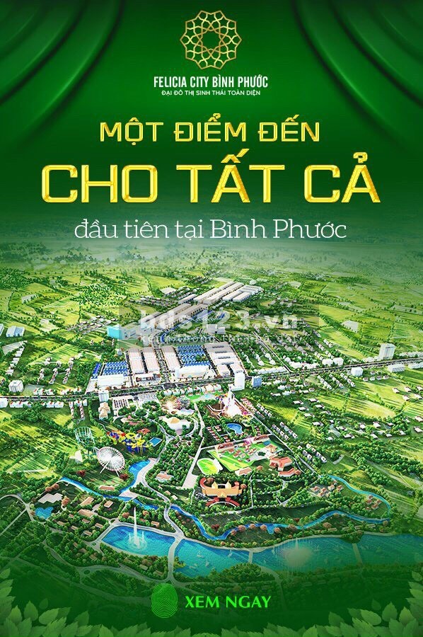 Sở hữu ngay đất nền Biệt Thự ở vị trí tâm điểm ngàn tiện ích tại Bình Phước hỗ trợ vay