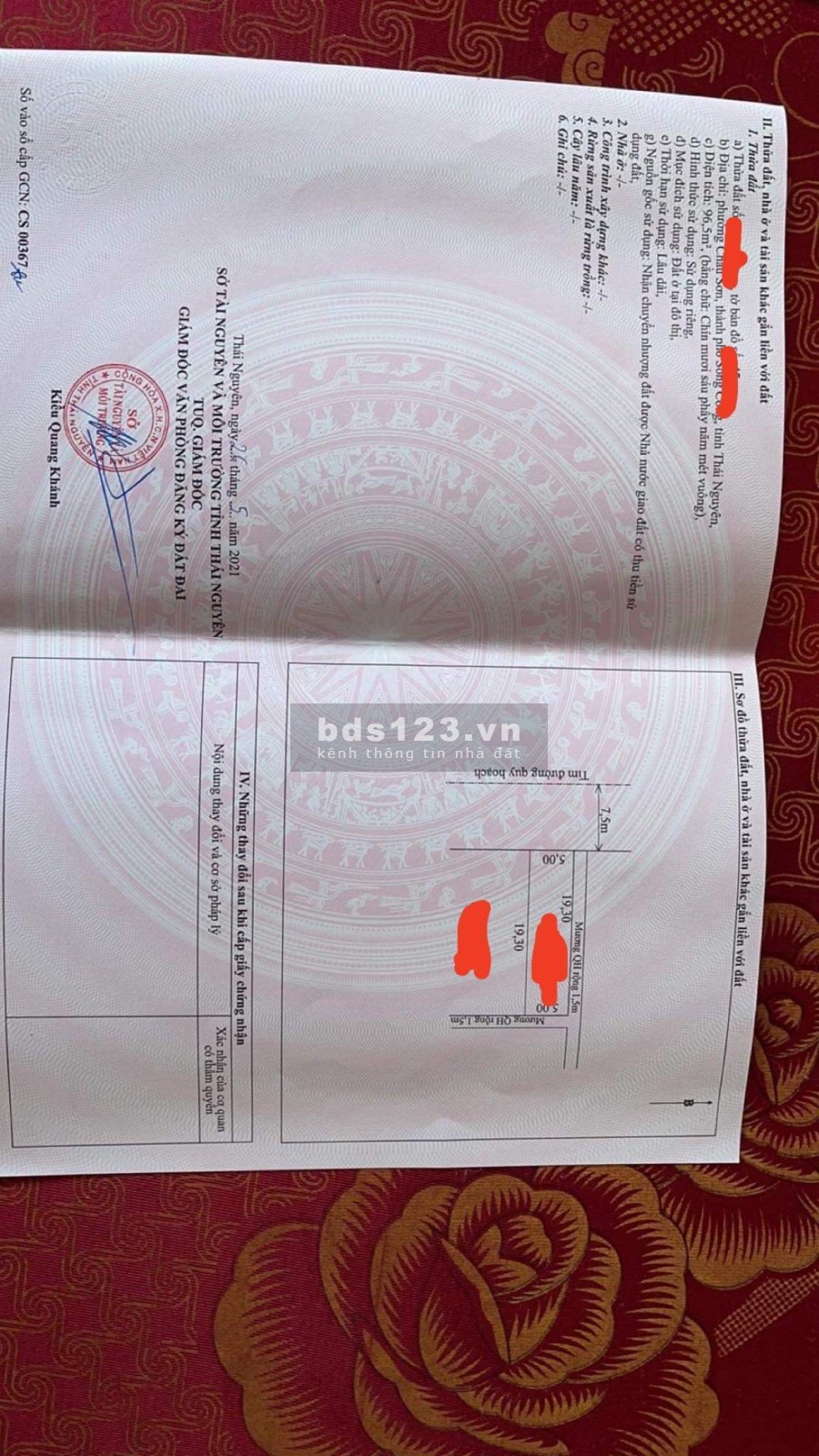 Khu dân cư Lê Hồng Phong giai đoạn 3 sông Công, Thái Nguyên, vị trí đắc địa, giá tốt