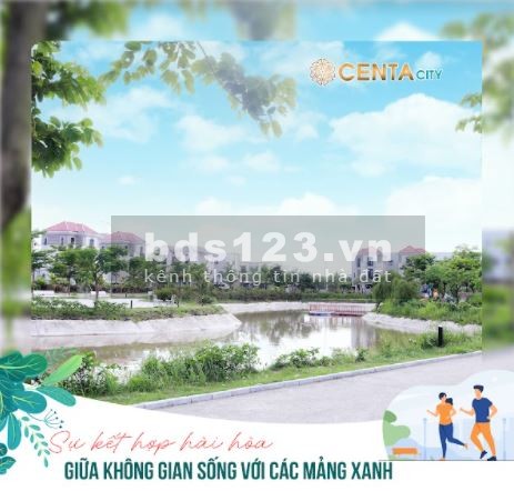 Biệt thự-liền kề- Shophouse khu đô thị centa city Vsip Bắc Ninh, tiện ích đầy đủ