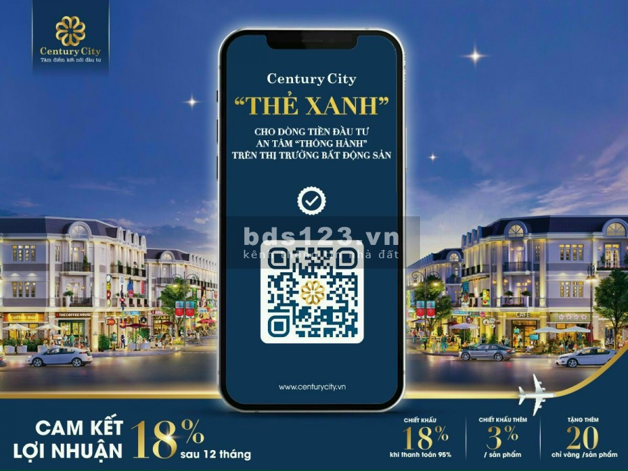 Century city thẻ xanh cho dòng tiền đầu tư an tâm trên thị trường bds bàn giao đủ giấy tờ