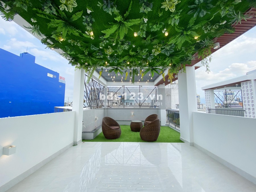 Bán nhà nguyên căn phường 6 Quận Gò Vấp, nhà mặt tiền khu Vip, 5 tầng dtsd 90m2, nở hậu