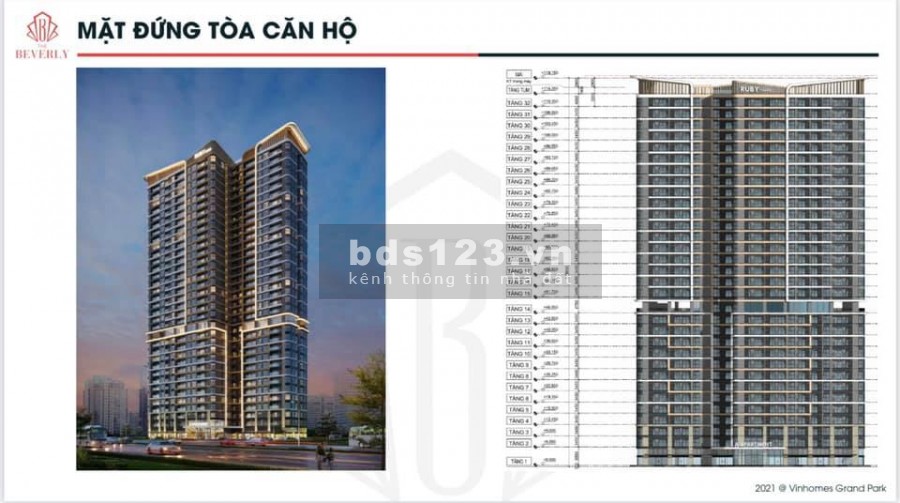Booking phân khu The Beverly đẹp nhất Vinhomes Grand Park | Nằm liền kề Vincom lớn nhất miền Nam