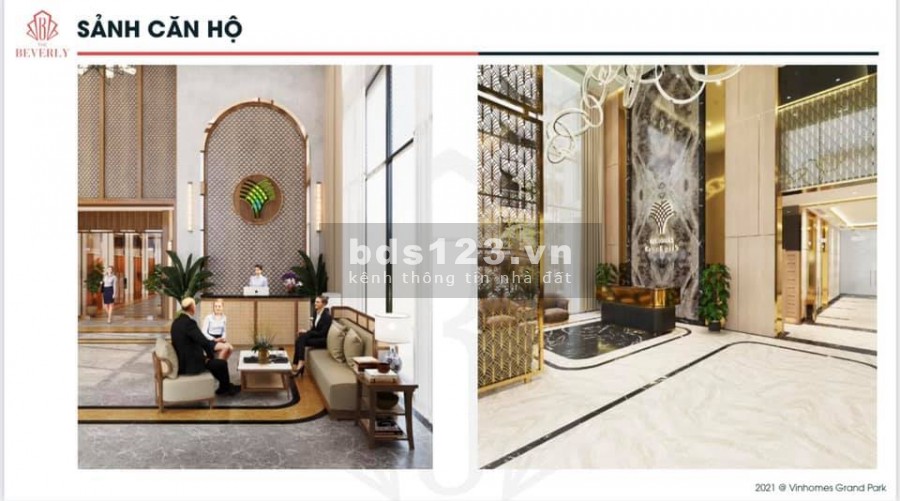 Booking phân khu The Beverly đẹp nhất Vinhomes Grand Park | Nằm liền kề Vincom lớn nhất miền Nam