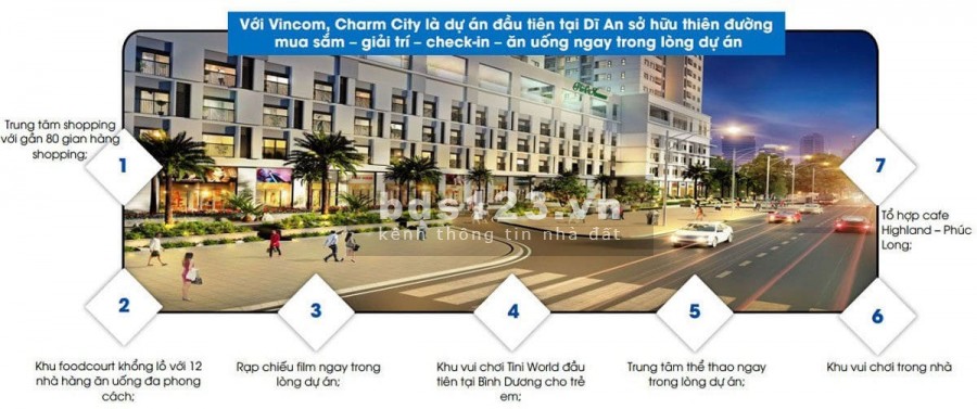 Tại Trung Tâm Dĩ An đã chính thức ra mắt căn hộ cao cấp Charm Diamond, giá đầu tư