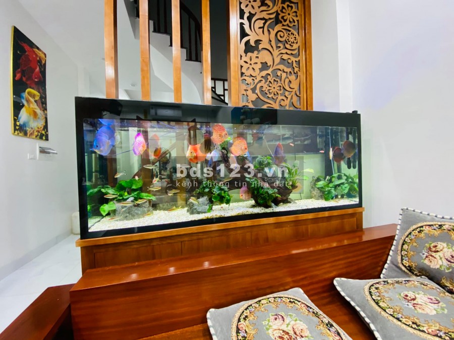 Mặt ngõ ô tô, mặt hồ Kim Đồng diện tích sử dụng 54m2 5 tầng mặt tiền 3,4m giá 8.8 tỷ