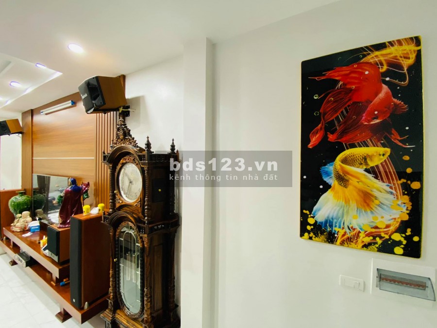 Mặt ngõ ô tô, mặt hồ Kim Đồng diện tích sử dụng 54m2 5 tầng mặt tiền 3,4m giá 8.8 tỷ