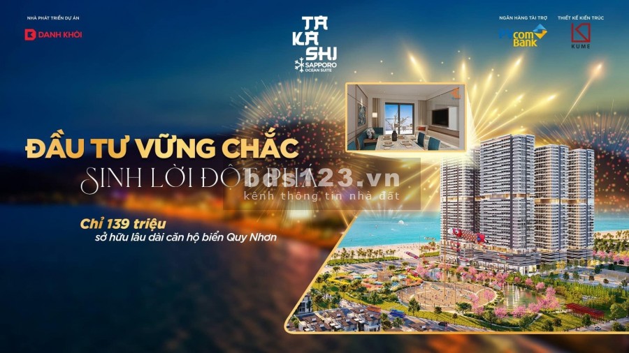 Tâm điểm đầu tư Nhơn Hội Quy Nhơn, pháp lý chuẩn sổ đỏ lâu dài liên hệ 0582219955