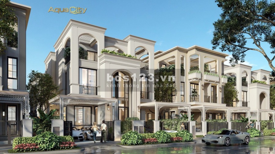 Mở bán biệt thự song gia tuyệt tác tại Aqua City Novaland thiết kế sang trọng đạt chuẩn