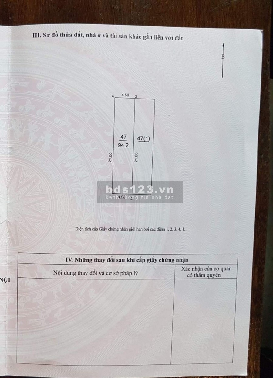 Đông Anh, 94mX4.5MT, Mặt phố giá rẻ. Nhà còn mới. Đầu tư. Giá 4.7 tỷ.
