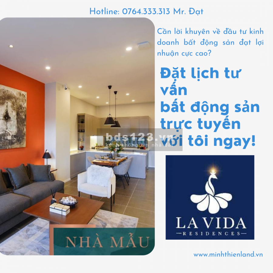 Bán gấp căn biệt thự đơn lập dự án Lavida Residences Vũng Tàu, sổ hồng vĩnh viễn