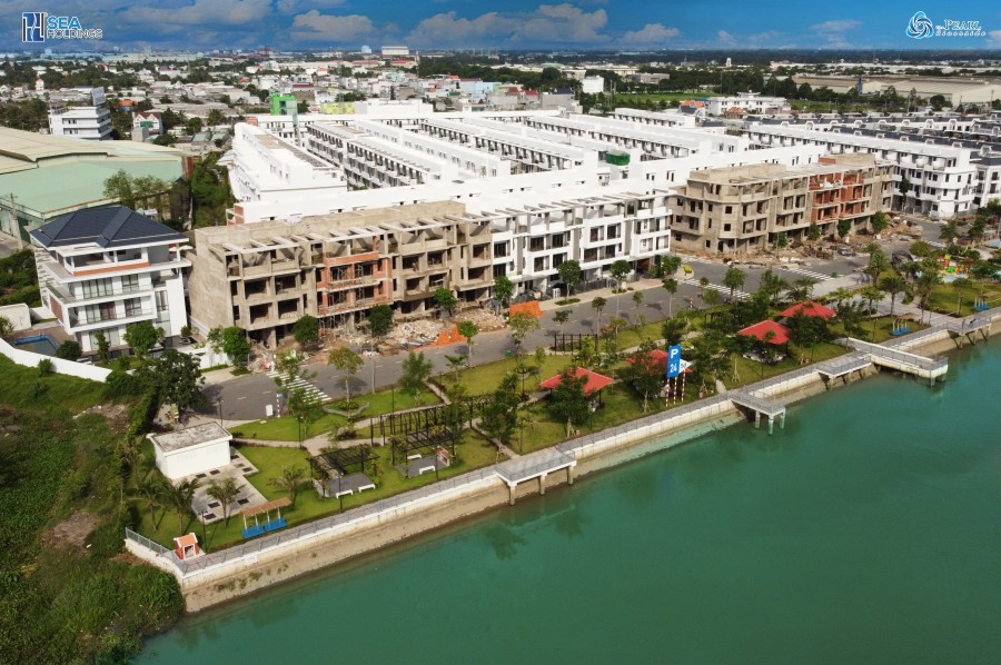 Bán nhà siêu phẩm nhà phố The Pearl Riverside ngay trung tâm Bến Lức, chiết khấu cao