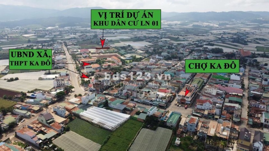 Đất nền trung tâm xã Ka Đô huyện Đơn Dương tỉnh Lâm Đồng cách TP. Đà Lạt 35km